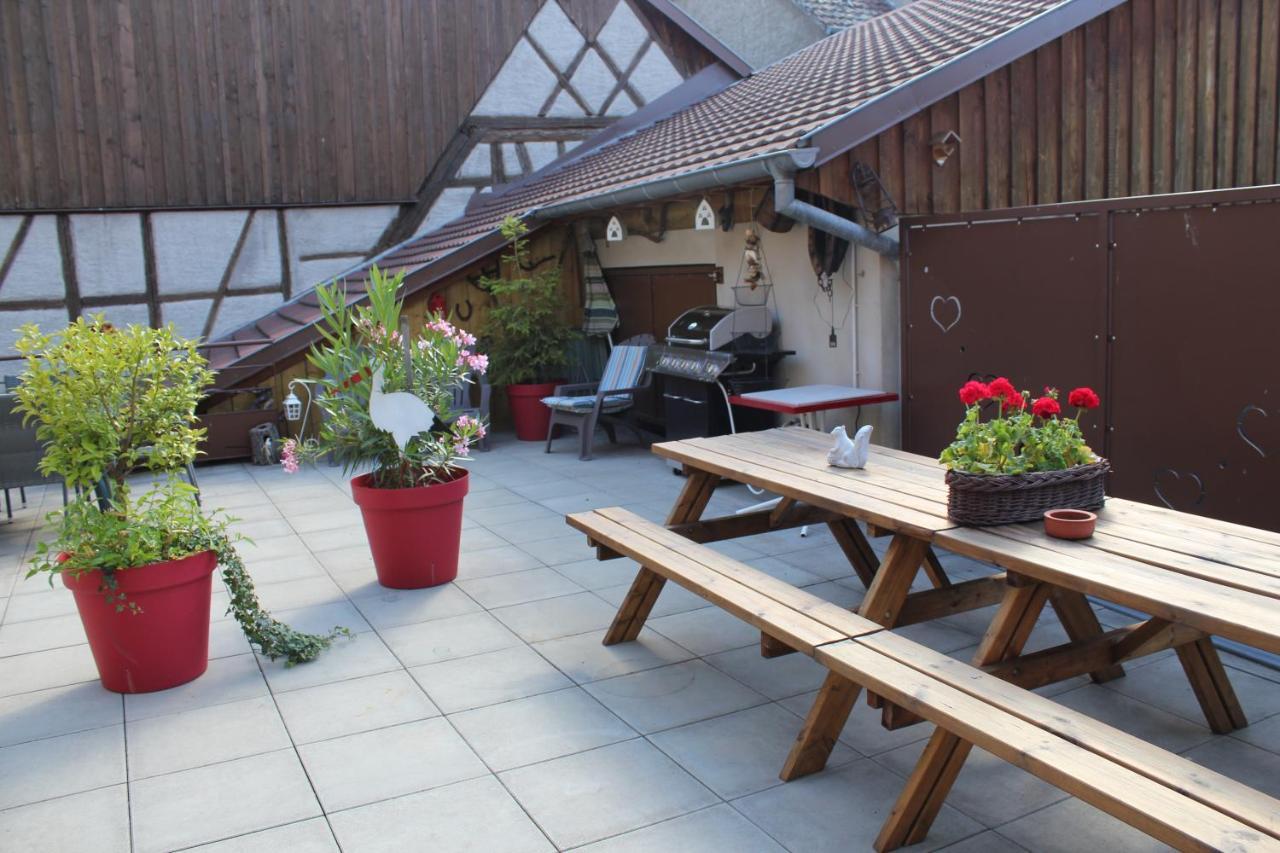 Gîte Le Cep d'Or Alsace Saint-Hippolyte (Haut-Rhin) Exterior foto